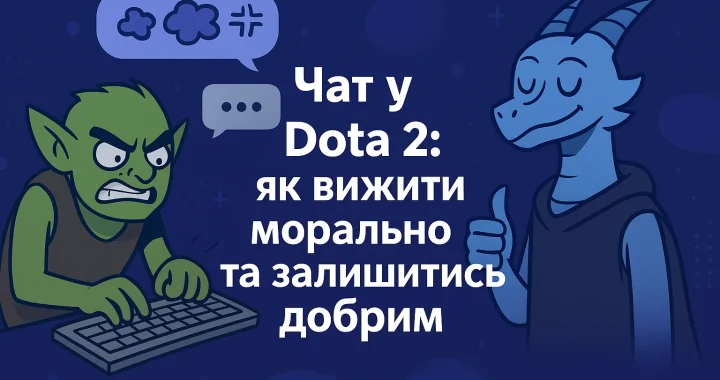 Спілкування в Dota 2: правила, поради, виживання