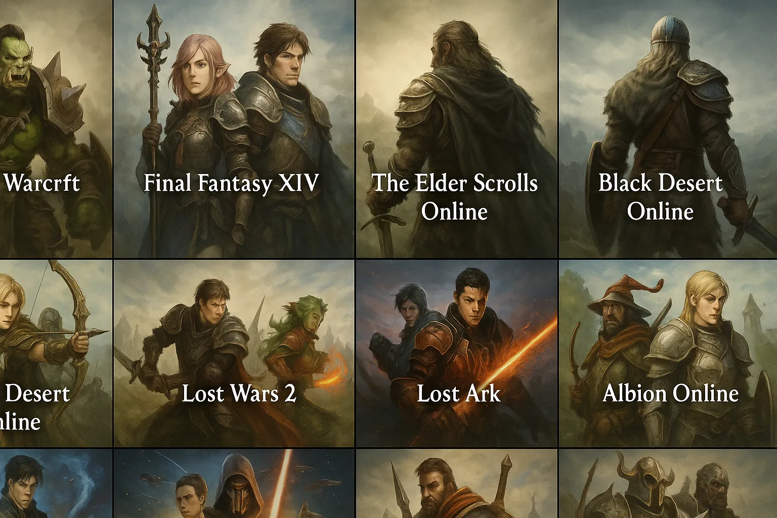 ТОП-10 MMORPG 2025 року: найкращі онлайн-ігри з відкритим світом