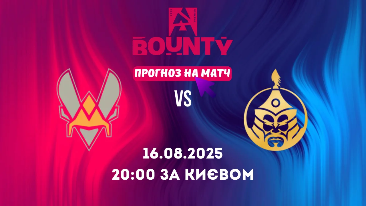 Прогноз на матч Team Vitality vs The Mongolz у рамках BLAST Bounty Fall 2025 з CS2
