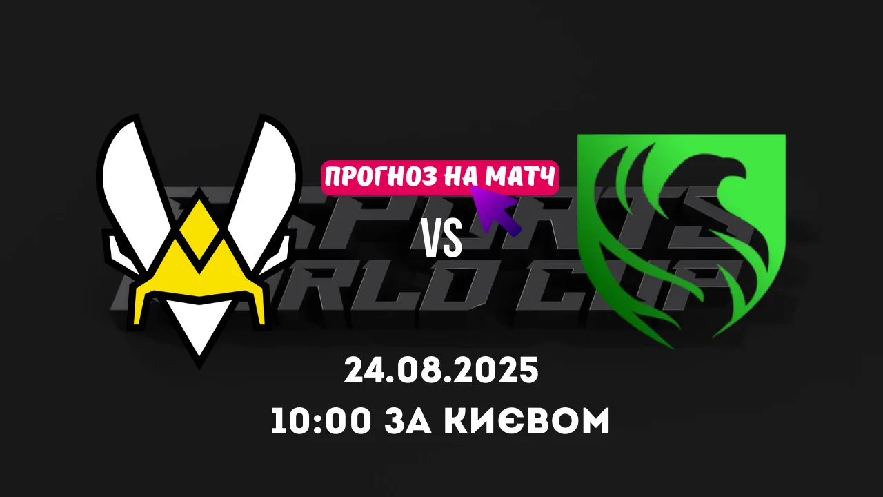 Прогноз на матч Team Vitality vs Team Falcons у рамках Esports World Cup 2025 (CS2)