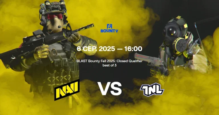 Прогноз на матч NAVI vs Team Next Level — BLAST Bounty Fall 2025