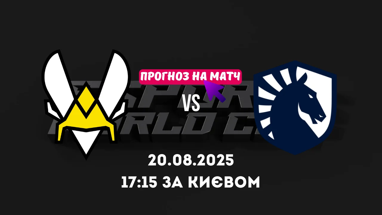 Прогноз на матч Team Vitality vs Team Liquid у рамках Esports World Cup 2025 з CS2