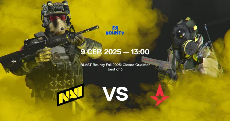 Прогноз на матч Natus Vincere vs Astralis у рамках BLAST Bounty Fall 2025
