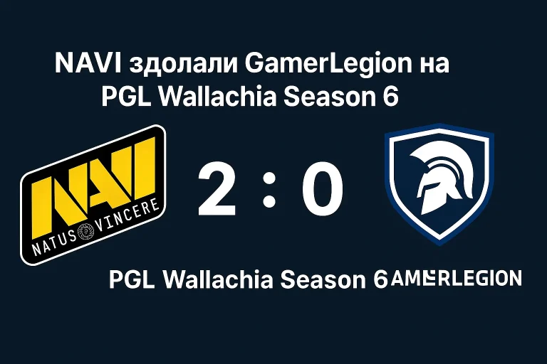 NAVI здолали GamerLegion на PGL Wallachia Season 6 — український склад виходить у кошик 2:1