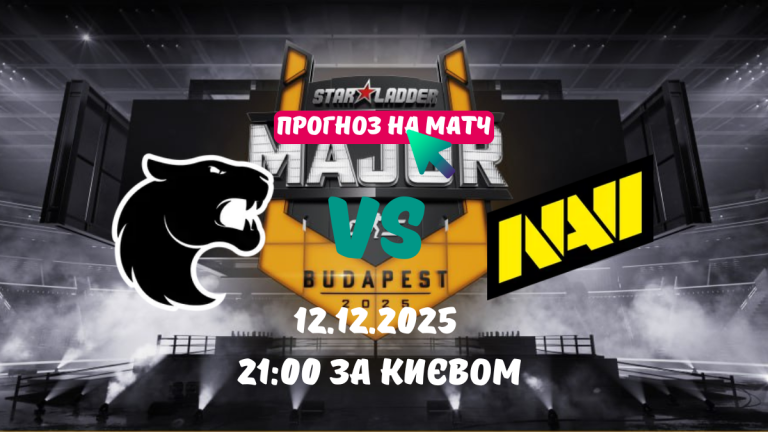FURIA vs NAVI – аналітичний прогноз на матч плей-оф StarLadder Budapest Major 2025