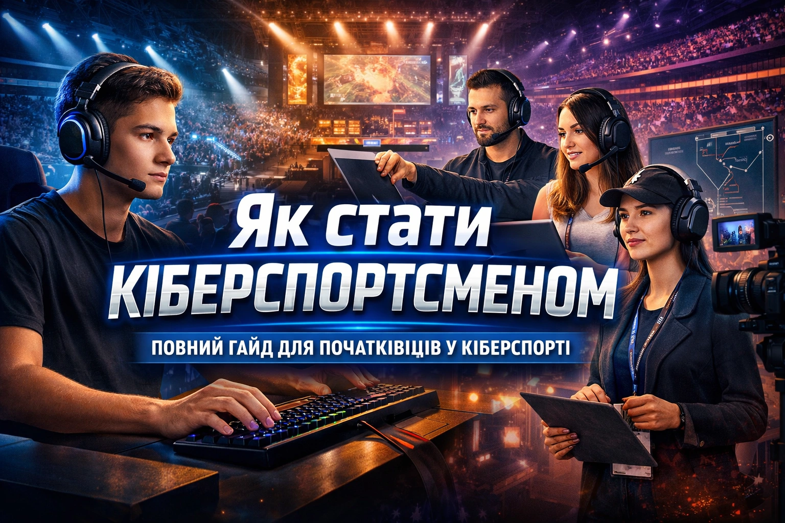 Як стати кіберспортсменом: повний гайд для початківців у кіберспорті