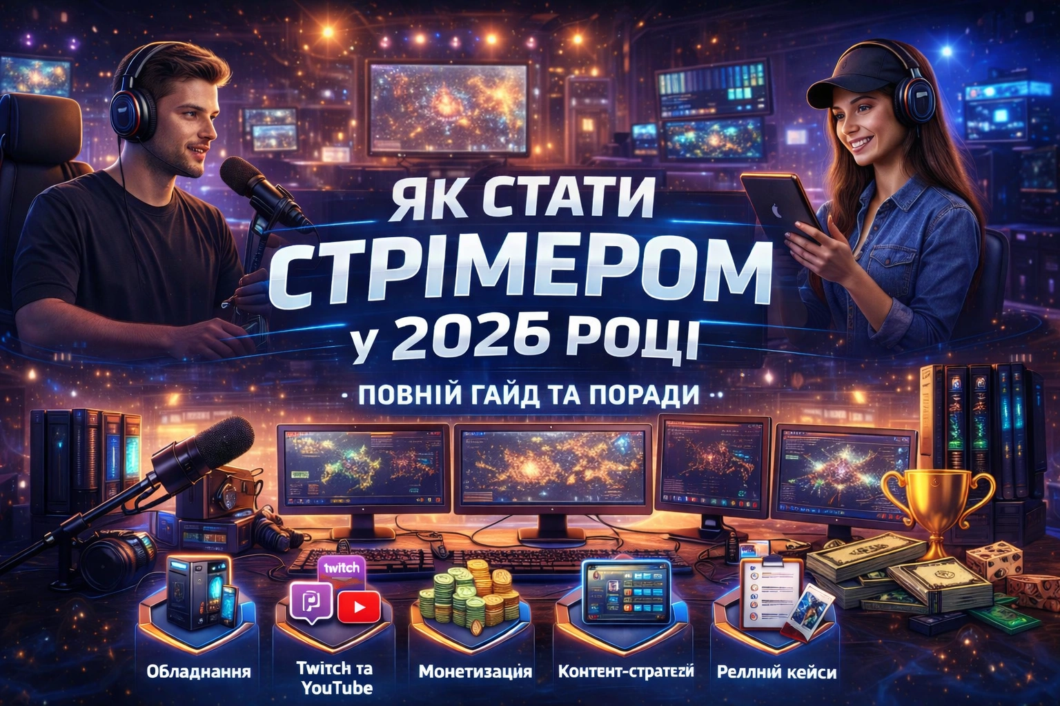 Як стати стрімером у 2026 році
