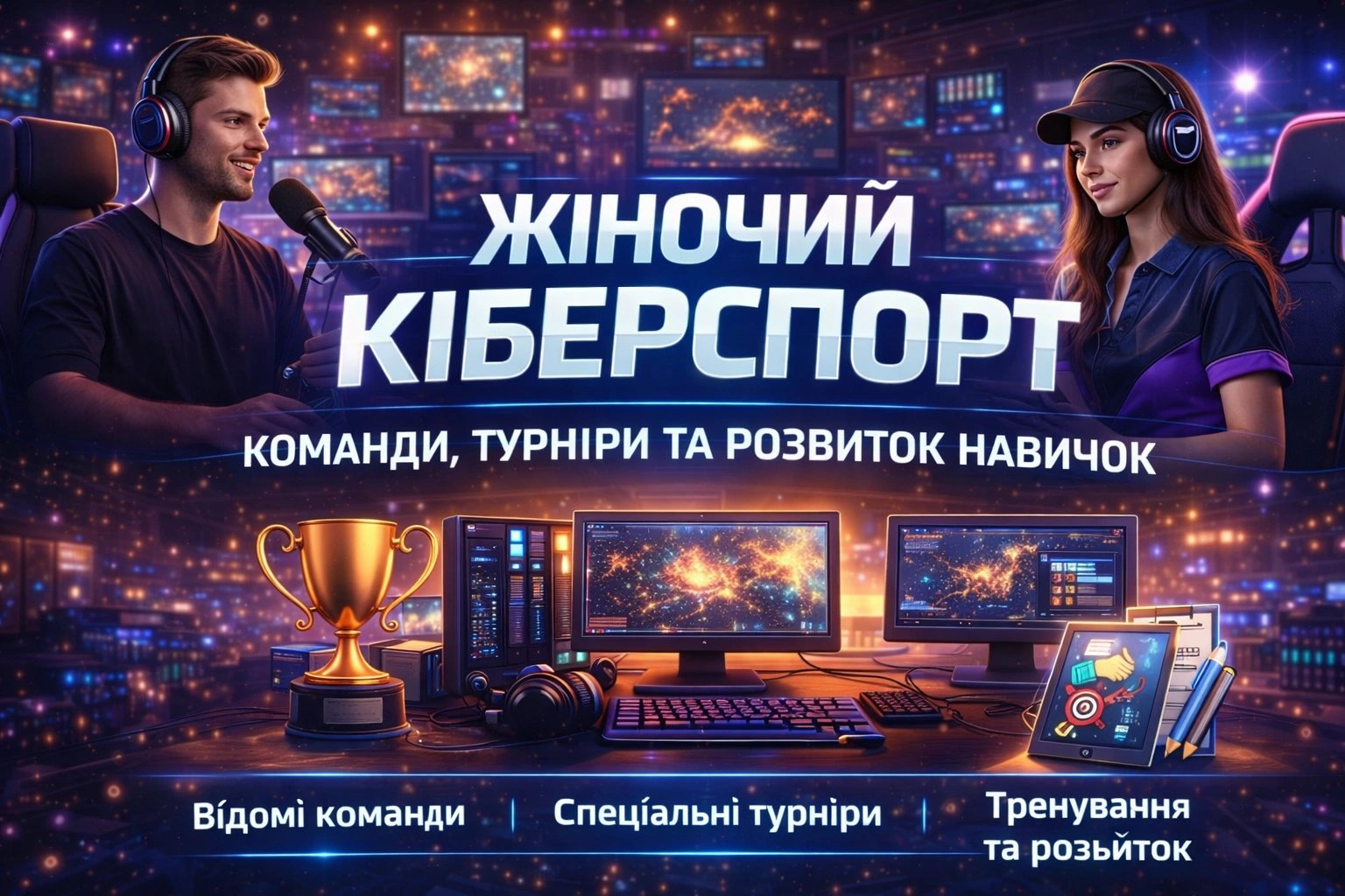 Жіночий кіберспорт: вичерпний гід з участі жінок у змагальних іграх