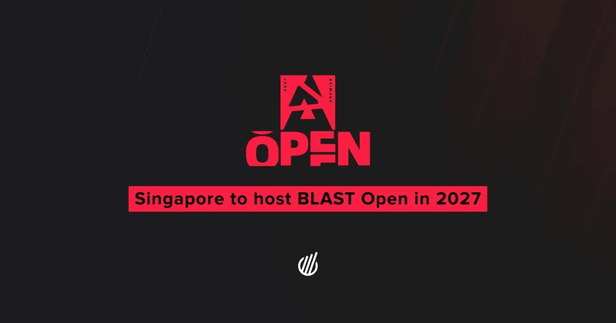 BLAST назвала місто для Open 2027: турнір пройде у Сінгапурі