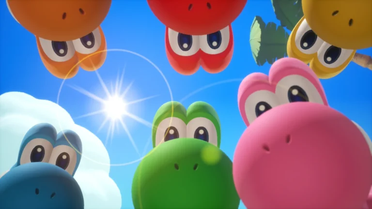Yoshi досліджує намальований світ у грі Yoshi and the Mysterious Book
